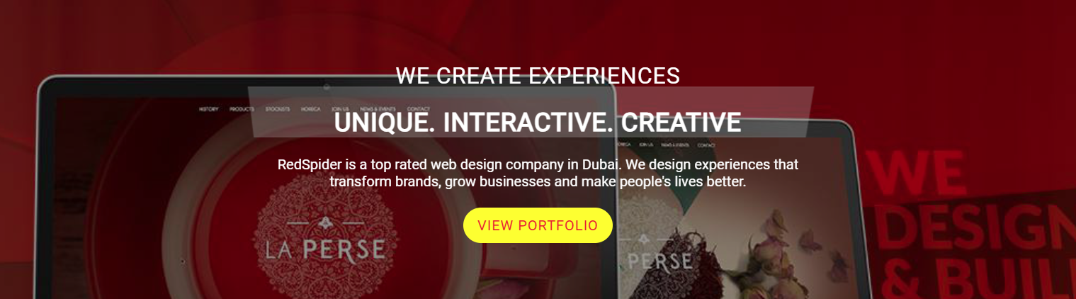 RedSpider Web And Art Design